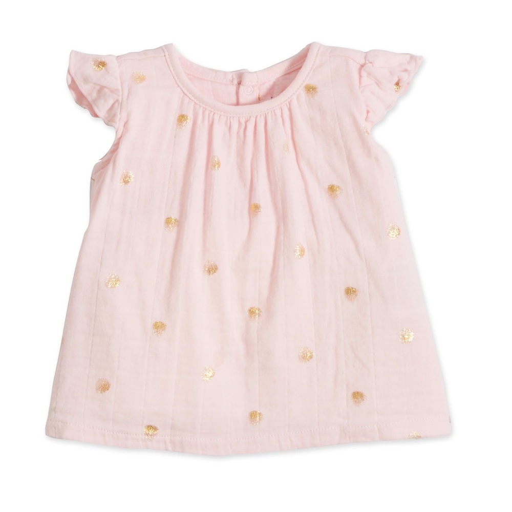 Aden + anais flutter sleeve top